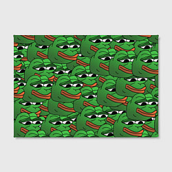 Холст прямоугольный Pepe The Frog, цвет: 3D-принт — фото 2