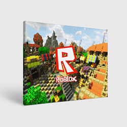 Холст прямоугольный ROBLOX, цвет: 3D-принт