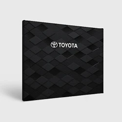 Холст прямоугольный TOYOTA, цвет: 3D-принт