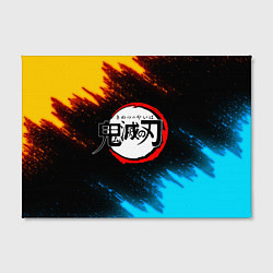 Холст прямоугольный KIMETSU NO YAIBA, цвет: 3D-принт — фото 2