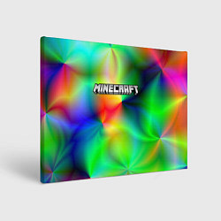 Холст прямоугольный MINECRAFT, цвет: 3D-принт