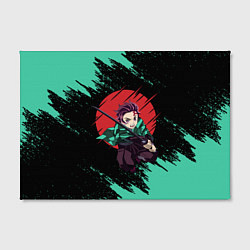Холст прямоугольный KIMETSU NO YAIBA, цвет: 3D-принт — фото 2