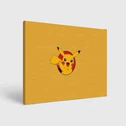 Холст прямоугольный Pikachu, цвет: 3D-принт