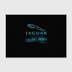 Холст прямоугольный Jaguar, цвет: 3D-принт — фото 2