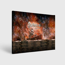Холст прямоугольный Sabaton, цвет: 3D-принт