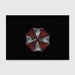 Холст прямоугольный Umbrella Corporation, цвет: 3D-принт — фото 2