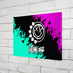 Холст прямоугольный Blink-182 5, цвет: 3D-принт — фото 2