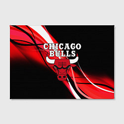 Холст прямоугольный CHICAGO BULLS, цвет: 3D-принт — фото 2