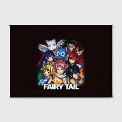 Холст прямоугольный FAIRY TAIL ХВОСТ ФЕИ, цвет: 3D-принт — фото 2