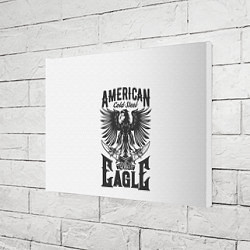 Холст прямоугольный Американский орел Z, цвет: 3D-принт — фото 2
