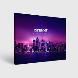 Холст прямоугольный Detroit Become Human S, цвет: 3D-принт