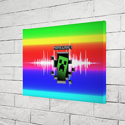 Холст прямоугольный Minecraft S, цвет: 3D-принт — фото 2