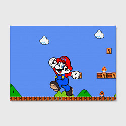 Холст прямоугольный Mario, цвет: 3D-принт — фото 2