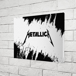 Холст прямоугольный METALLICA МЕТАЛЛИКА, цвет: 3D-принт — фото 2