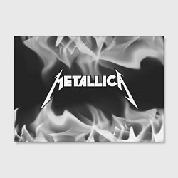 Холст прямоугольный METALLICA МЕТАЛЛИКА, цвет: 3D-принт — фото 2