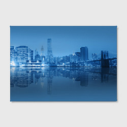 Холст прямоугольный New York, цвет: 3D-принт — фото 2