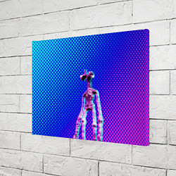Холст прямоугольный Siren Head - Helloween, цвет: 3D-принт — фото 2