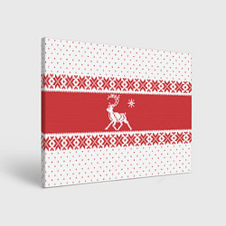 Холст прямоугольный Северный Олень, цвет: 3D-принт