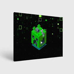 Холст прямоугольный Minecraft, цвет: 3D-принт