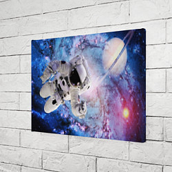 Холст прямоугольный Космонавт, цвет: 3D-принт — фото 2