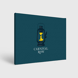 Холст прямоугольный Карнивал Роу - Carnival Row, цвет: 3D-принт