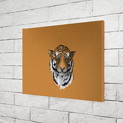 Холст прямоугольный Тигр, цвет: 3D-принт — фото 2
