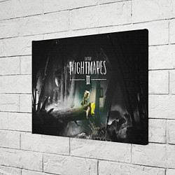 Холст прямоугольный LITTLE NIGHTMARES ЛИТЛ НАЙТМ, цвет: 3D-принт — фото 2