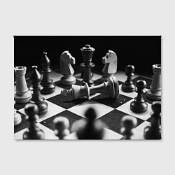 Холст прямоугольный Шахматы, цвет: 3D-принт — фото 2