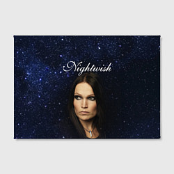 Холст прямоугольный Nightwish Tarja Turunen Z, цвет: 3D-принт — фото 2