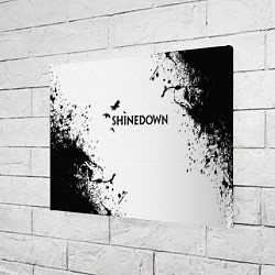 Холст прямоугольный Shinedown, цвет: 3D-принт — фото 2