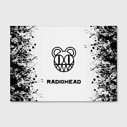 Холст прямоугольный Radiohead, цвет: 3D-принт — фото 2