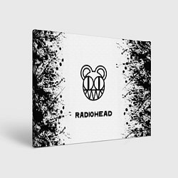 Холст прямоугольный Radiohead, цвет: 3D-принт