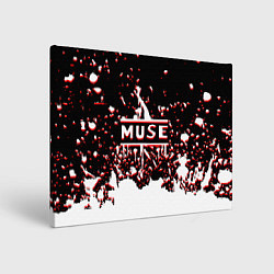 Холст прямоугольный Muse, цвет: 3D-принт