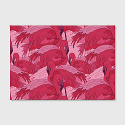 Холст прямоугольный Розовые фламинго, цвет: 3D-принт — фото 2