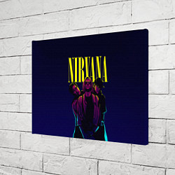Холст прямоугольный Nirvana Neon, цвет: 3D-принт — фото 2
