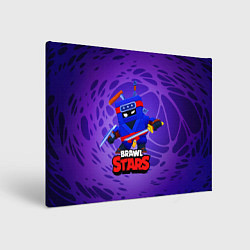 Холст прямоугольный Ninja Ash Brawl Stars Эш, цвет: 3D-принт