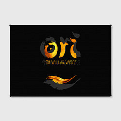 Холст прямоугольный Ori and the Will of the Wisps, цвет: 3D-принт — фото 2