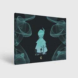 Холст прямоугольный ВЕНТИ VENTI ГЕНШИН, цвет: 3D-принт