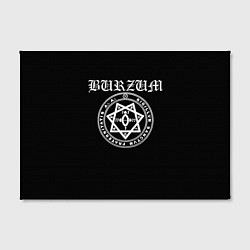 Холст прямоугольный Burzum, цвет: 3D-принт — фото 2