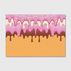 Холст прямоугольный Мороженое Ice Scream Z, цвет: 3D-принт — фото 2