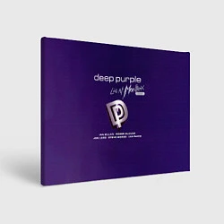 Холст прямоугольный Deep Purple - Live at Montreux 1996, цвет: 3D-принт