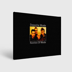 Холст прямоугольный Rareties of Mode - Depeche Mode, цвет: 3D-принт