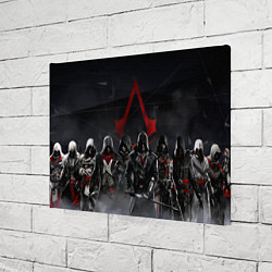 Холст прямоугольный All Assassins, цвет: 3D-принт — фото 2
