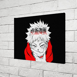 Холст прямоугольный Jujutsu Kaisen, Юдзи Итадори, цвет: 3D-принт — фото 2