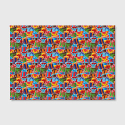 Холст прямоугольный Подарки на Праздник, цвет: 3D-принт — фото 2