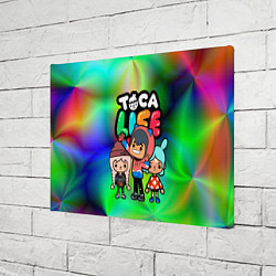 Холст прямоугольный Toca Life, цвет: 3D-принт — фото 2