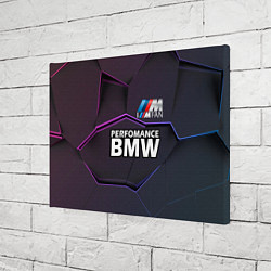 Холст прямоугольный BMW Perfomance, цвет: 3D-принт — фото 2