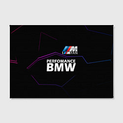 Холст прямоугольный BMW фанат, цвет: 3D-принт — фото 2