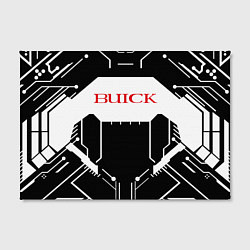 Холст прямоугольный Buick Лого Эмблема спина, цвет: 3D-принт — фото 2