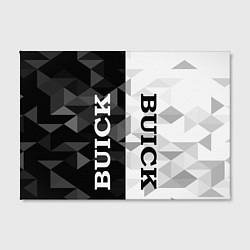 Холст прямоугольный Buick Black And White, цвет: 3D-принт — фото 2
